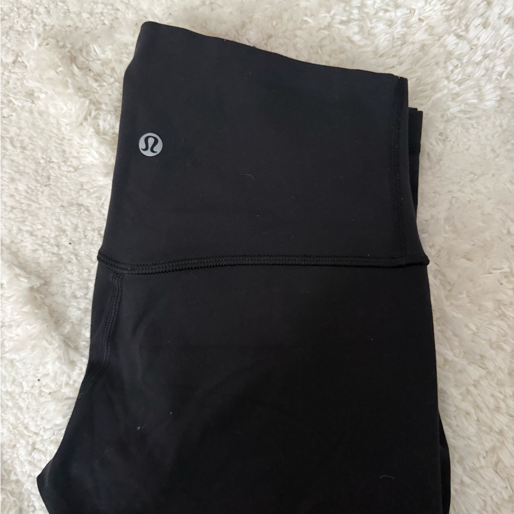 Lululemon Black capri align leggings size 2